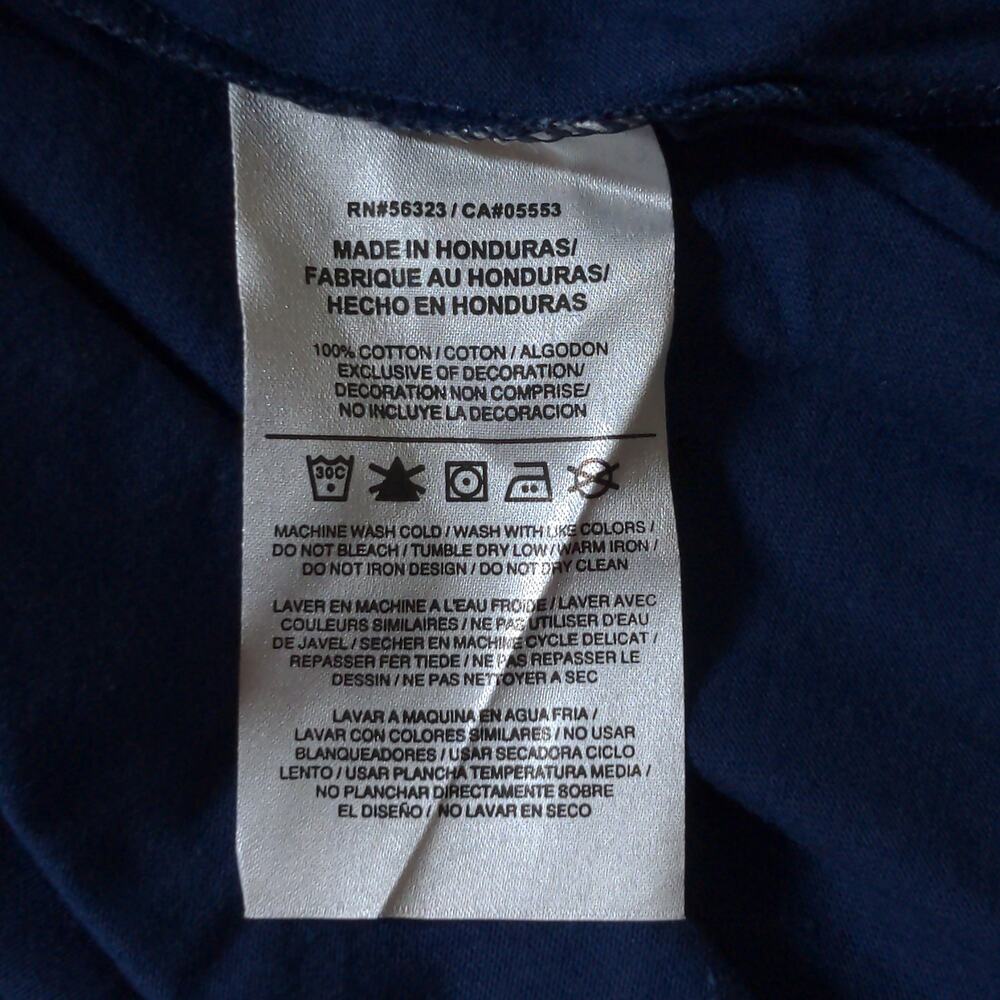 Nike Atlanta Braves Navy Blue T-Shirt Athletic Cut M New - Picture 6 of 15